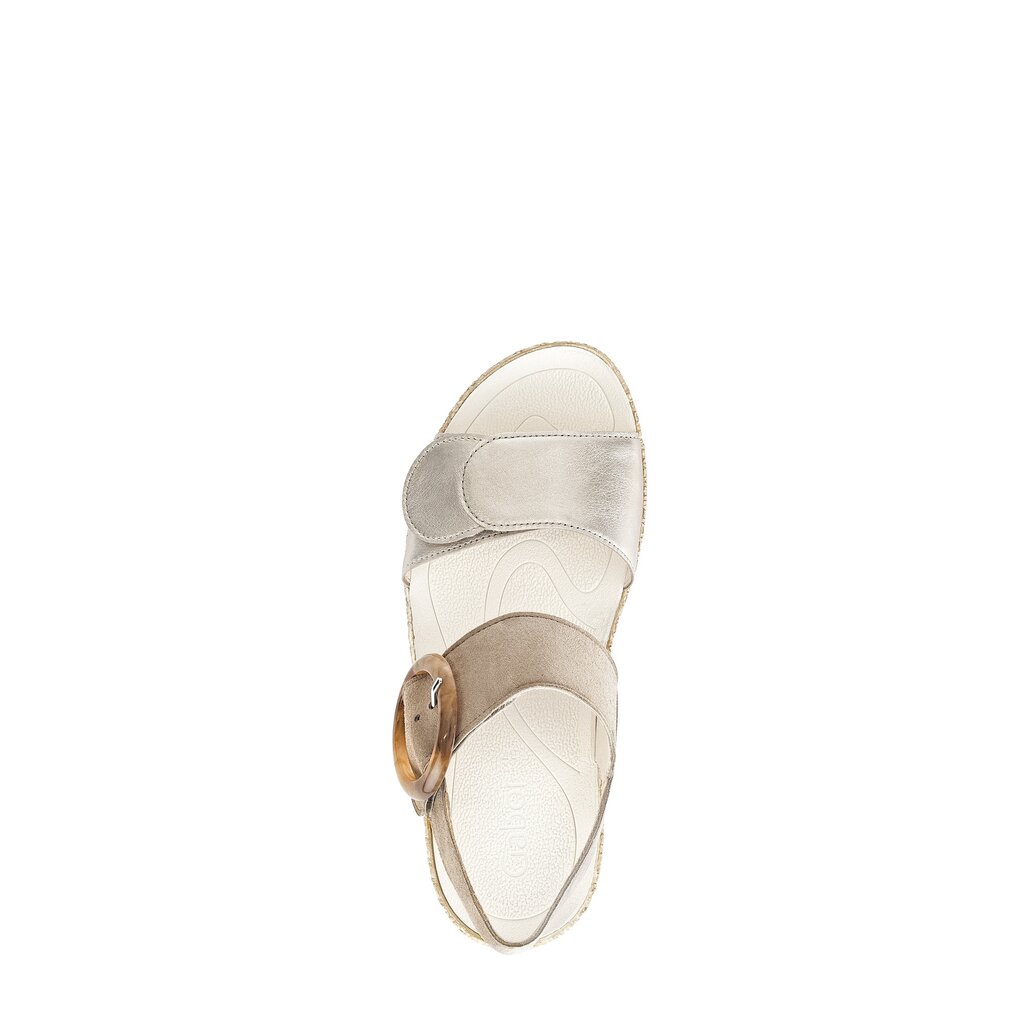 Gabor fashion Plateau Sandale beige