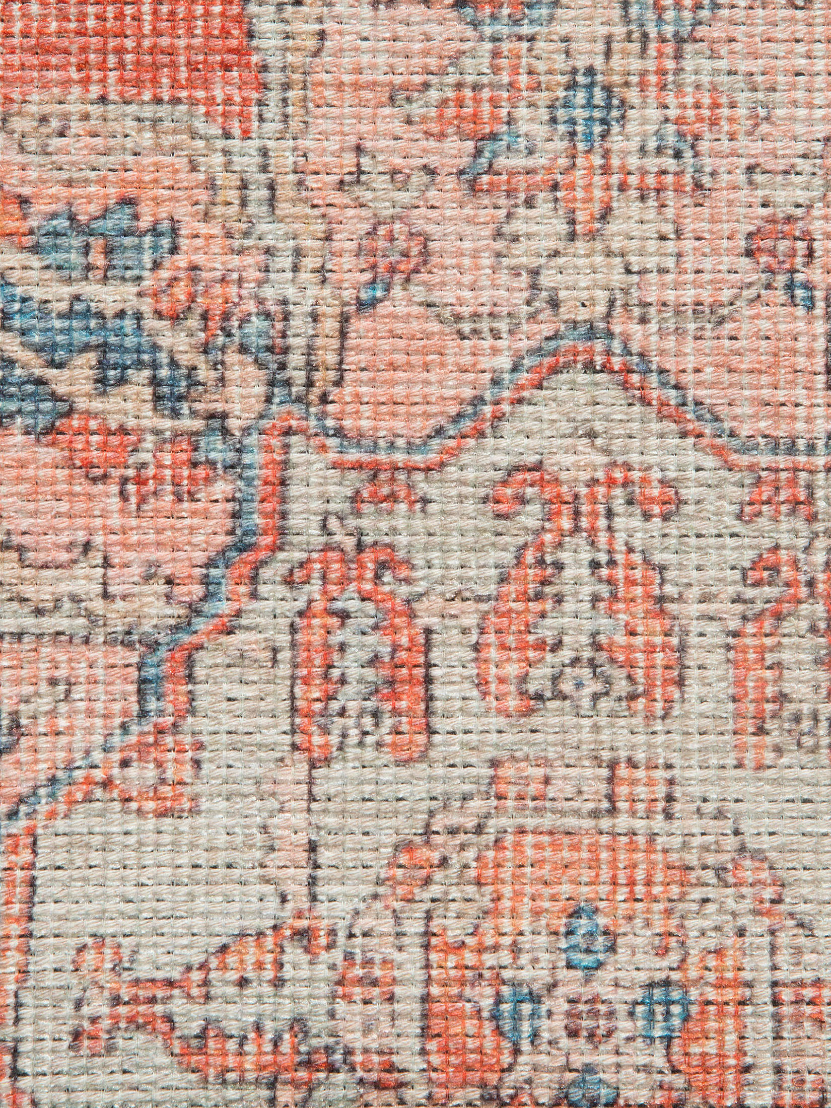 Ranjanpur Vintage-Teppich, Rot
