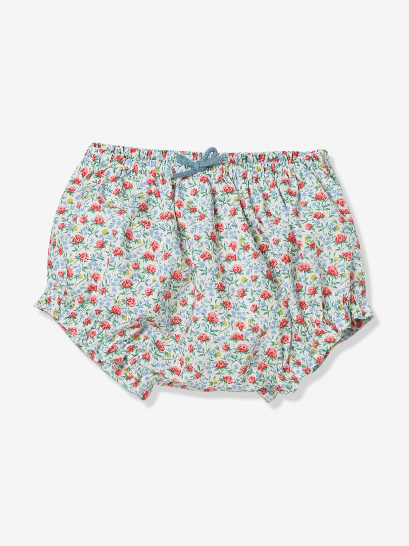 Bloomer en tissu Liberty bébé CYRILLUS liberty canyon clover