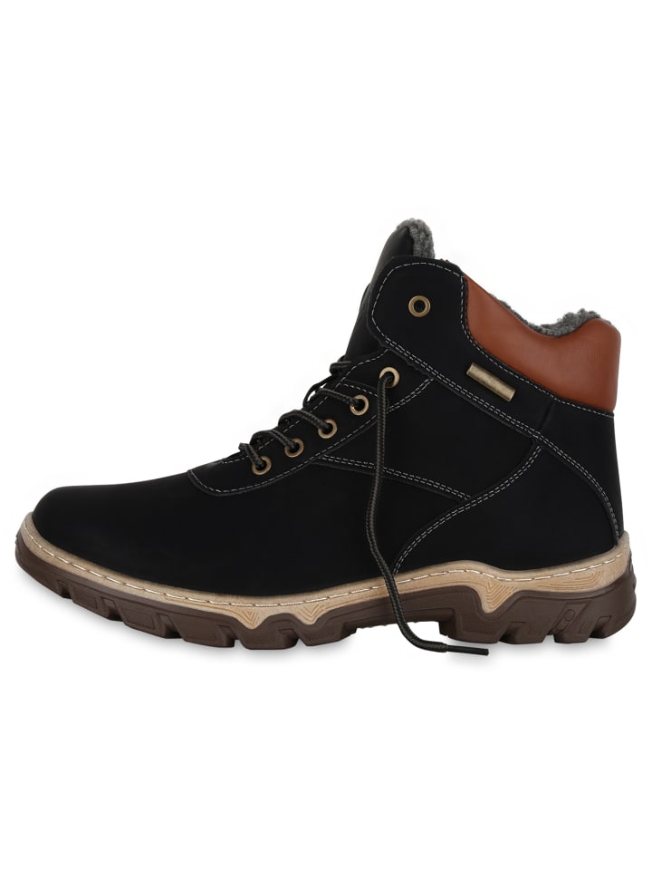 VAN HILL Winter Boots Jamie in Schwarz günstig kaufen