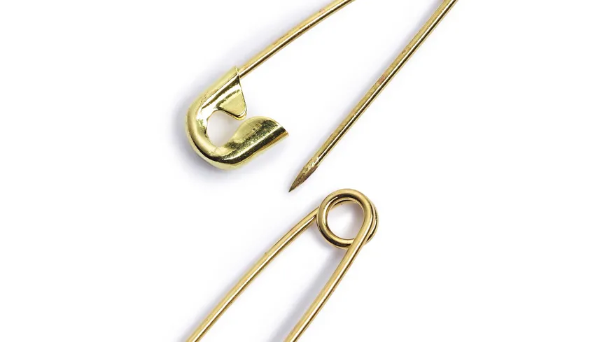 Prym Sicherheitsnadeln Messing 19/23/27 mm goldfarbig
