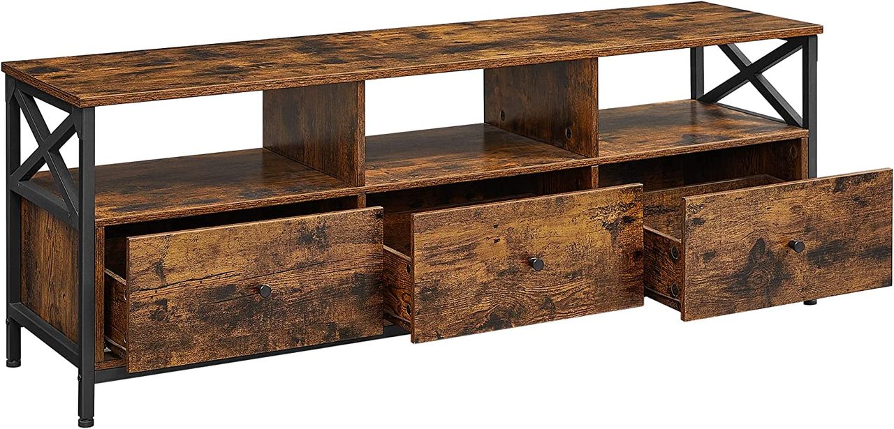 Vasagle Fernsehtisch, 147x40x50cm, Schwarz