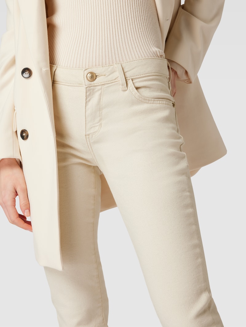 Jeans im 5-Pocket-Design Modell 'ANNETTE' in ecru