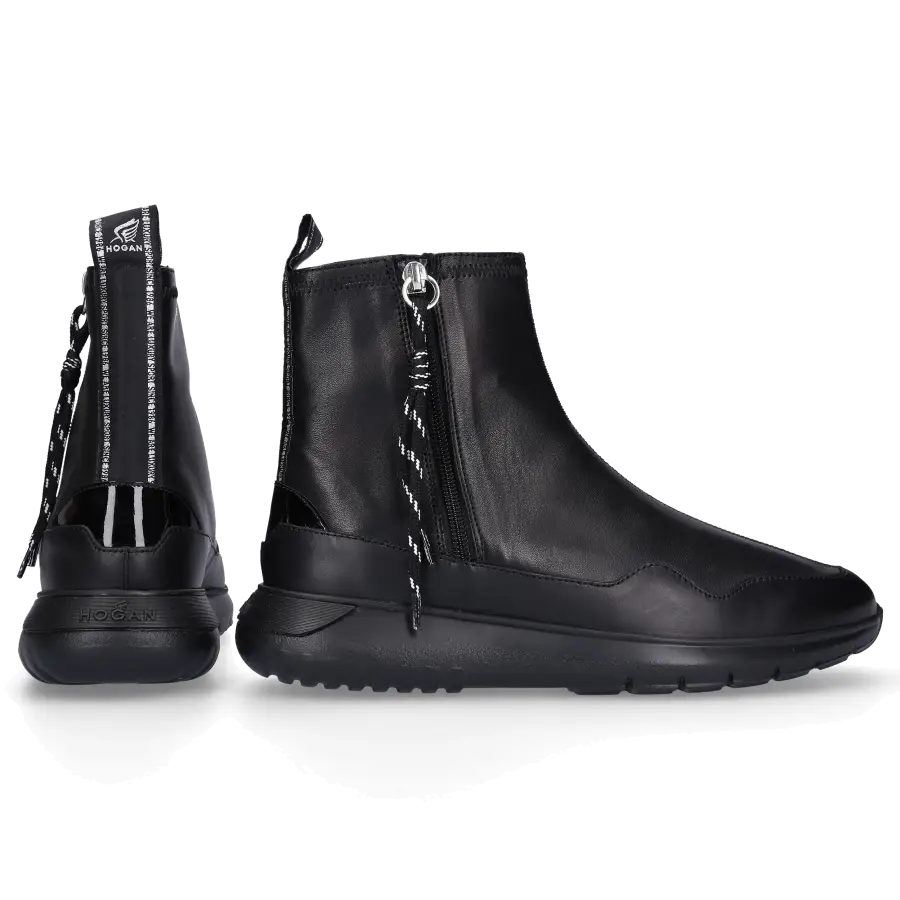 Hogan - Sneaker high H371 Kalbsleder - schwarz
