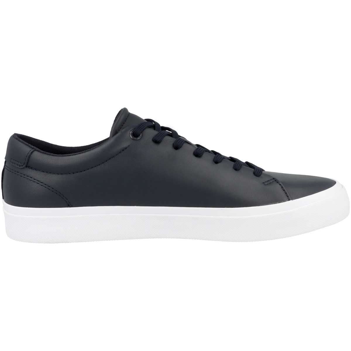 Tommy Hilfiger Modern Vulc Corporate Leather Sneaker Low dunkelblau