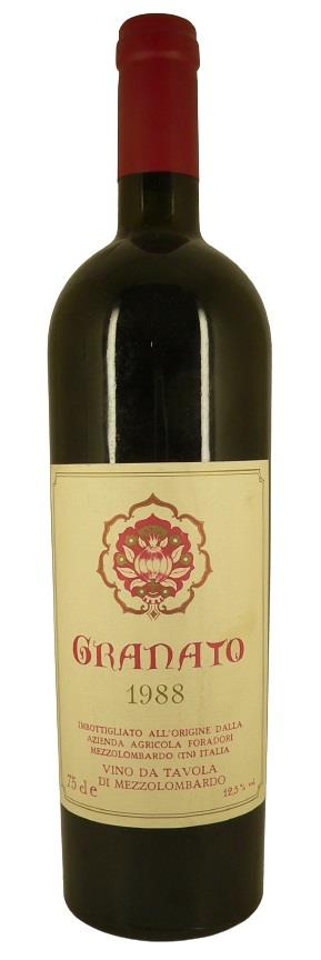 1988 Granato Teroldego Vigneti delle Dolomiti Foradori