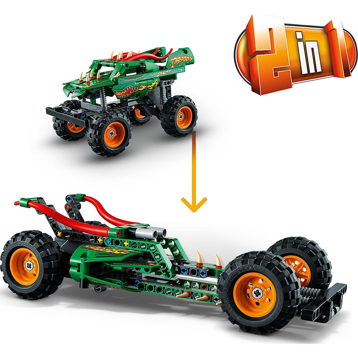 LEGO® Technic 42149 Monster Jam™ Dragon™