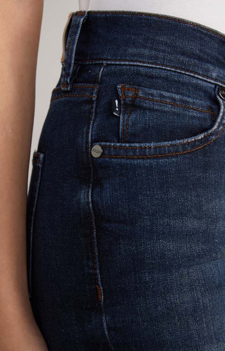Slim-Jeans Sol in Dark Blue Washed