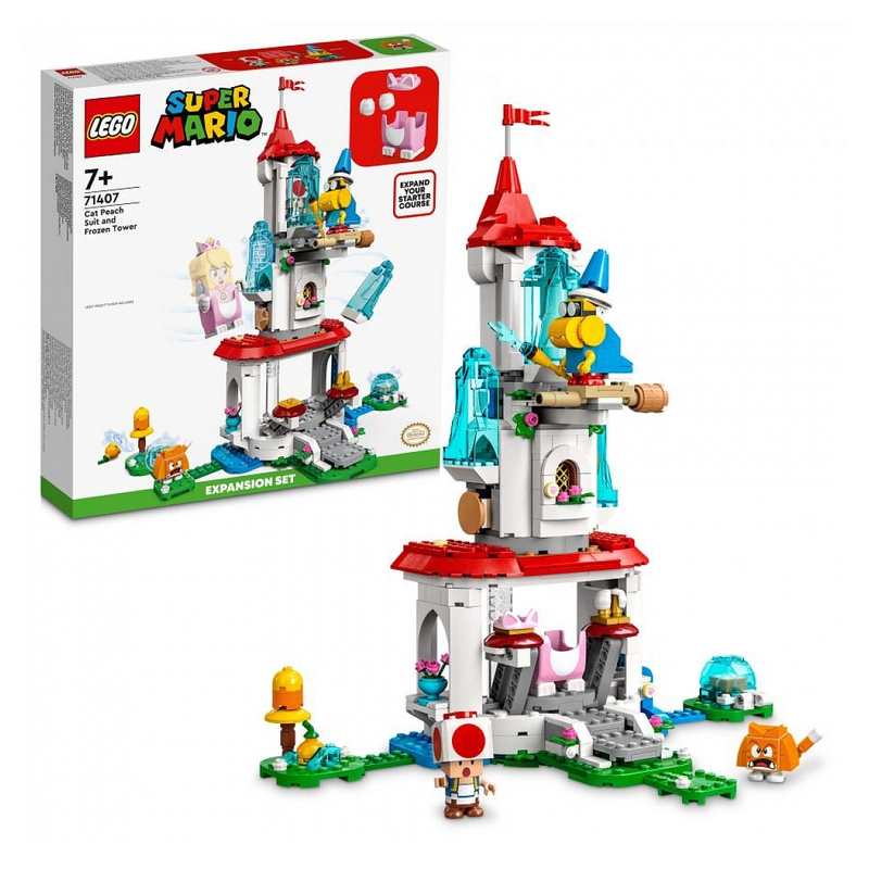 71407 Ensemble d'extension la tour gelée et le costume de peach chat LEGO Super Mario