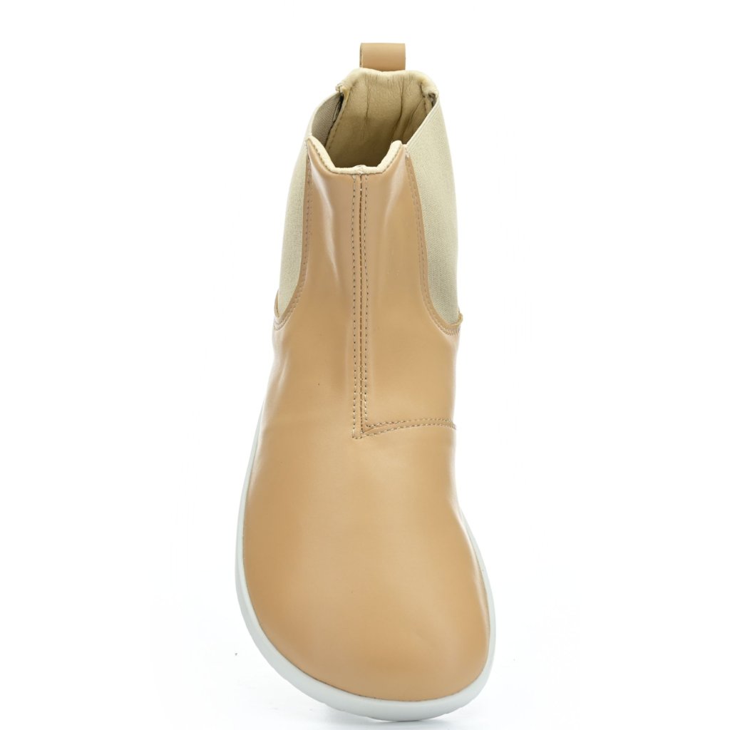 Ahinsa Chelsea Beige Chelsea Barfußschuhe