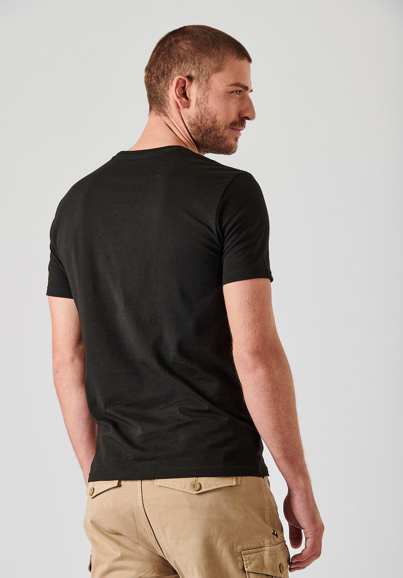 NINO   T-shirt noir homme