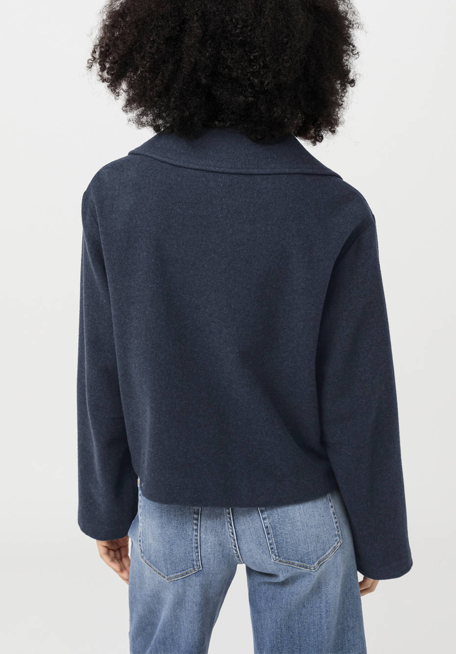 Jacke BetterRecycling aus reiner Schurwolle