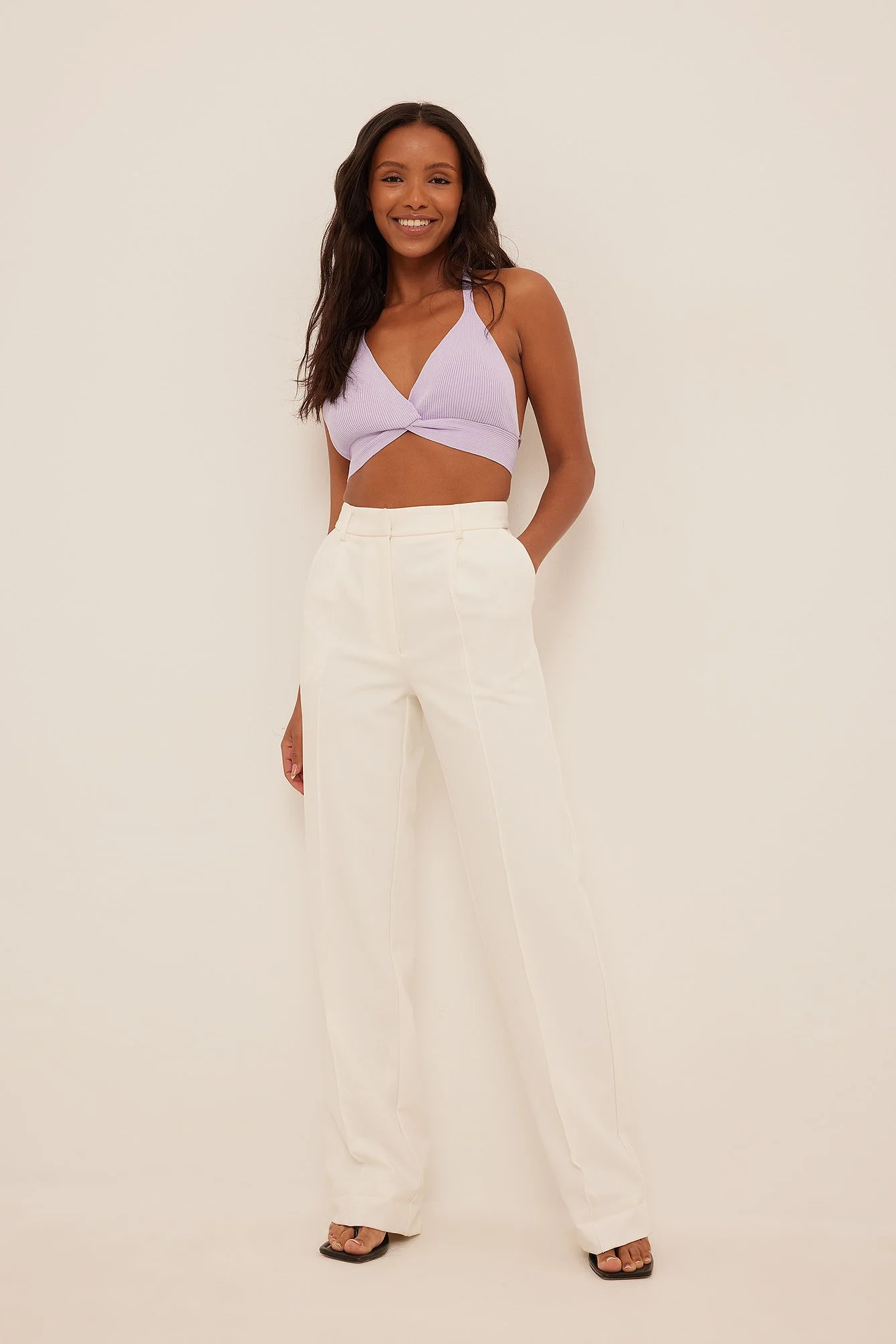 Feingestrickte Bralette
