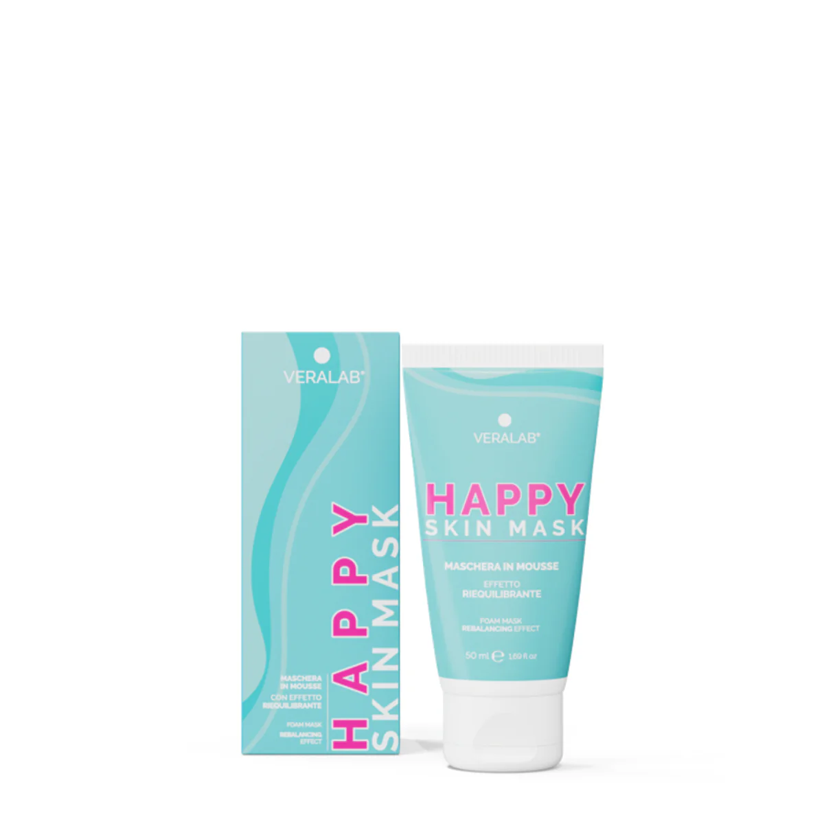 Μάσκα Happy Skin - Μάσκα καθαρισμού προσώπου, Μάσκα λάμψης προσώπου