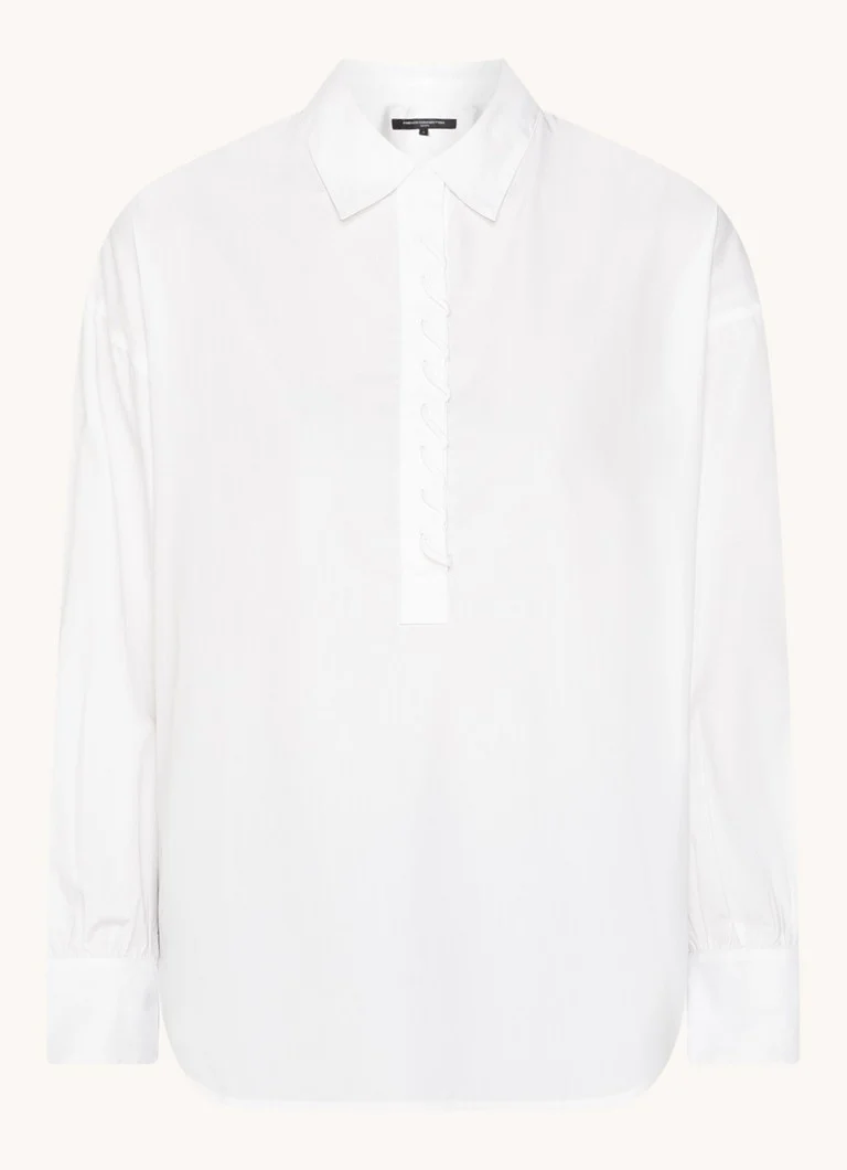 French Connection Agnes blouse in lyocell blend