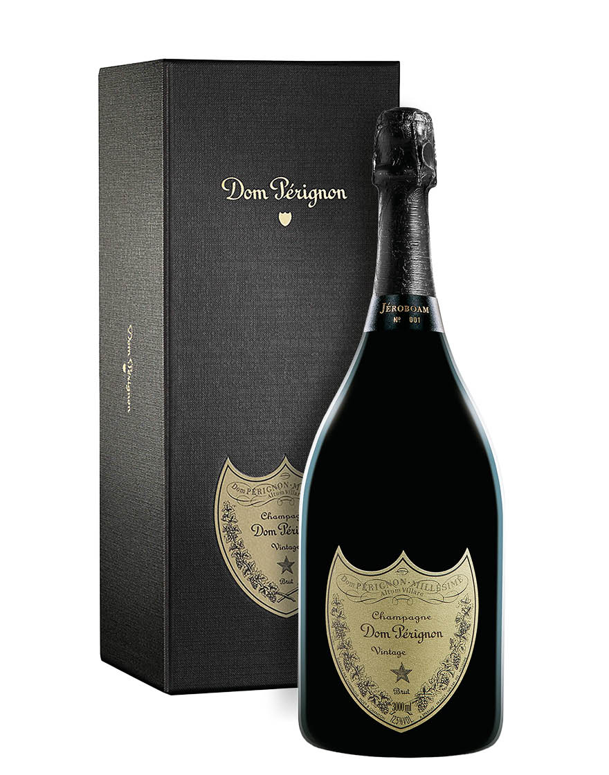 Champagne AOC Vintage 2010 Dom Pérignon Jeroboam 3 ℓ, Caisse bois
