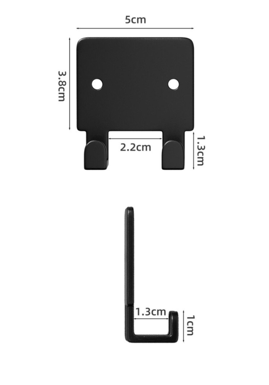 Union Reisen Wandhaken 4-teilige No-Punch-Wandhaken, (4-St)