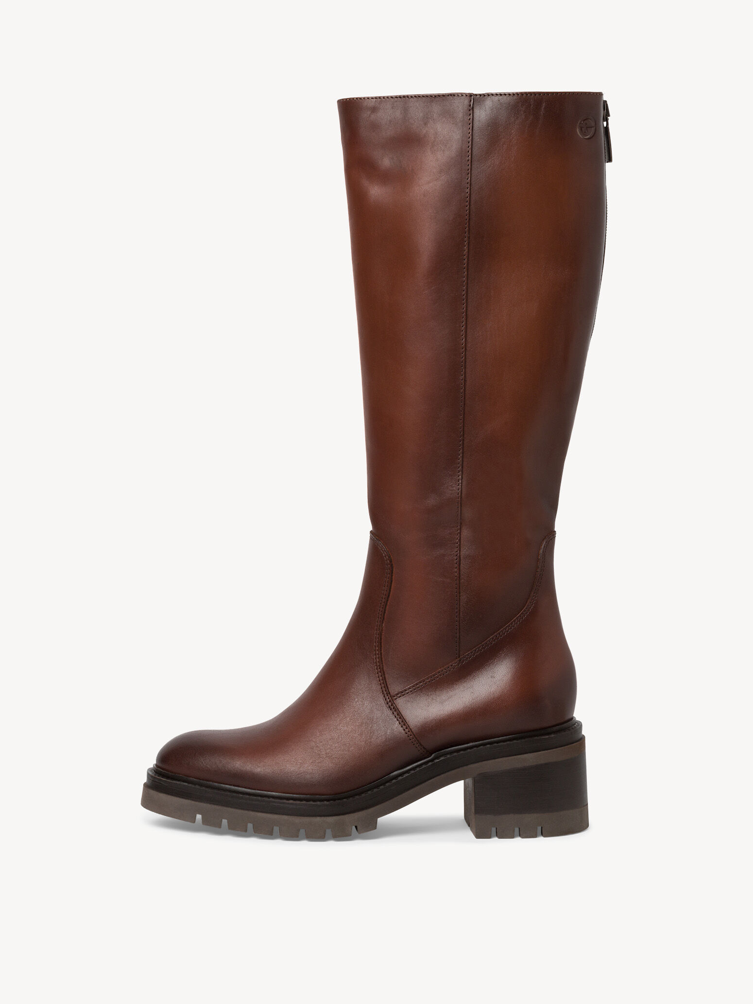 Bottes en cuir - marron