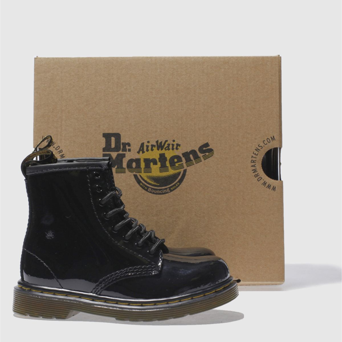 Dr. Martens fekete 1460 Lány Kisgyermek Csizma