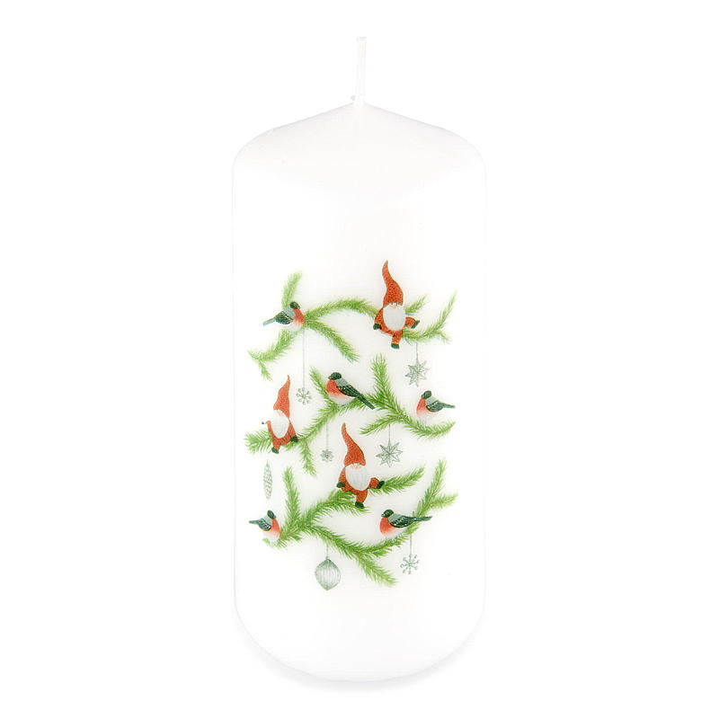 Vie Home Kubbelys 14 cm ø 6,8 cm parafin Nostalgi