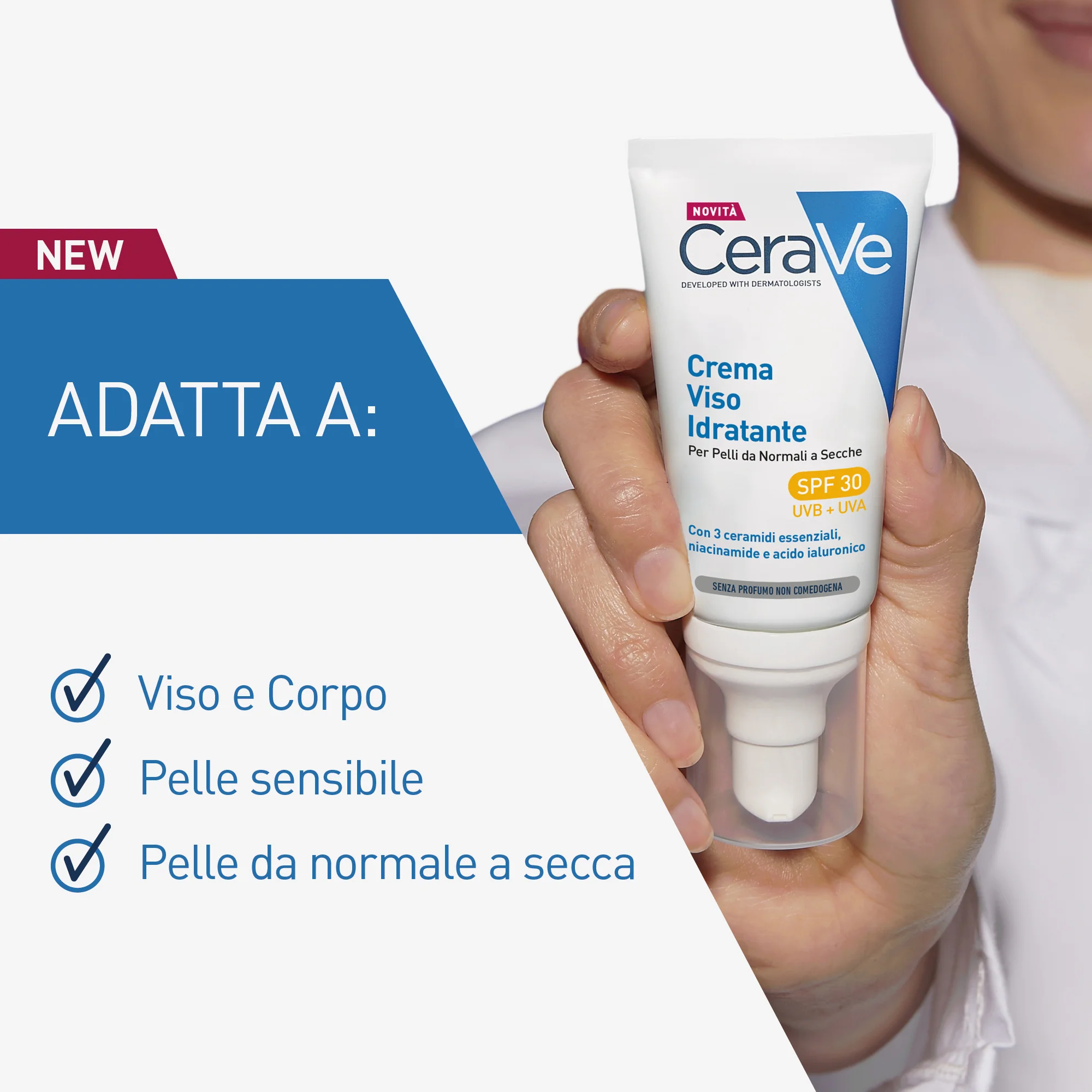 Cremă hidratantă de față SPF30 - Cremă hidratantă de zi