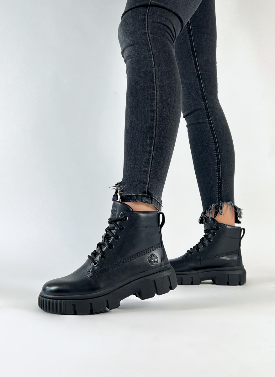 Timberland  GREYFIELD LEATHER BOOT - Noir