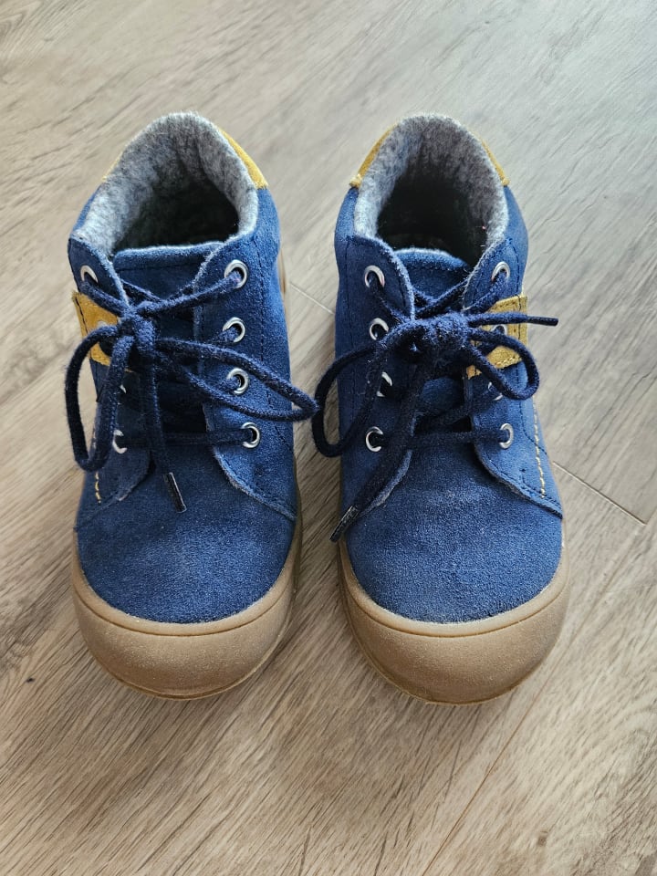 lamino Leder-Sneakers in Blau günstig kaufen 26