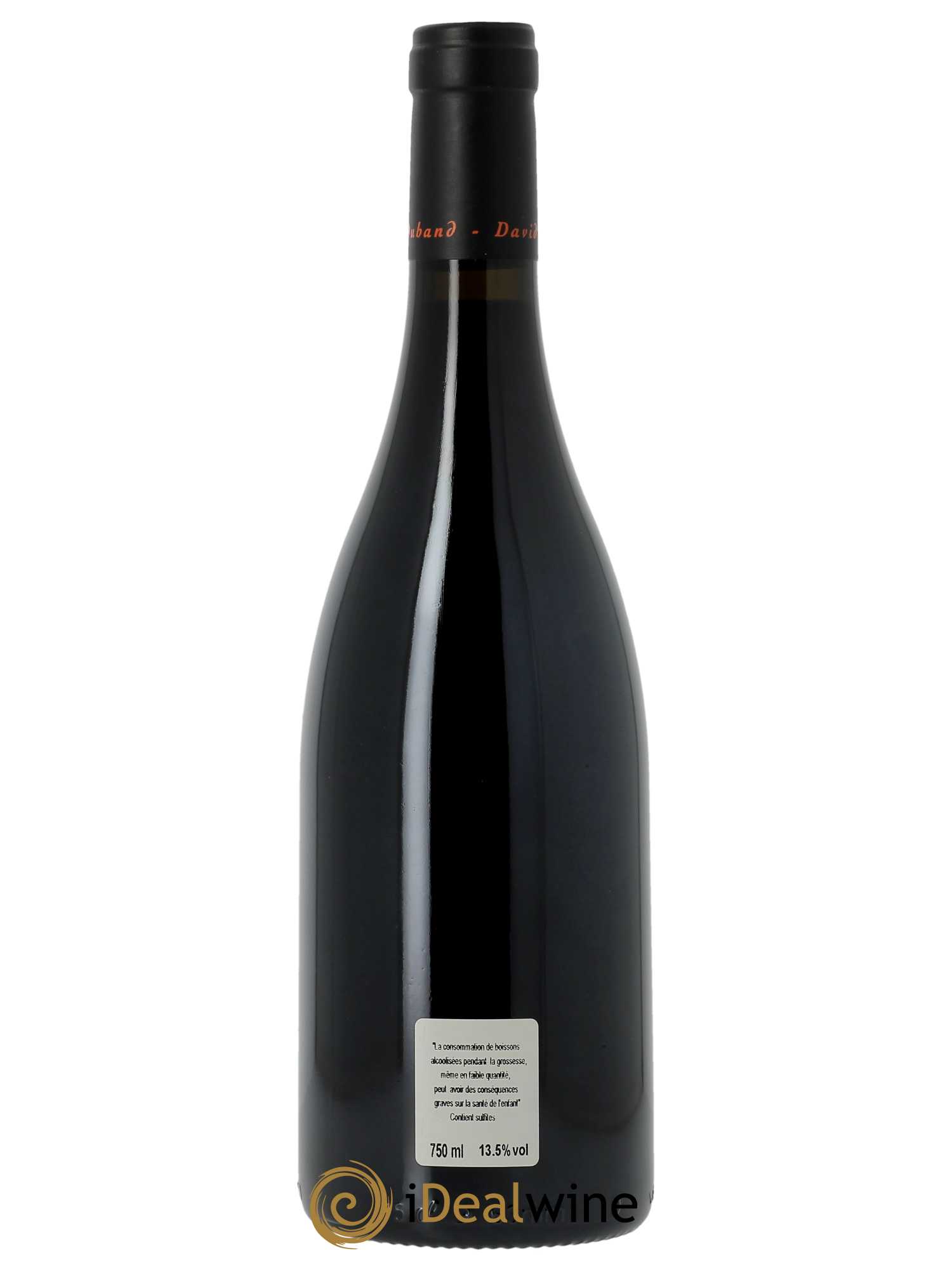 Clos de Vougeot Grand Cru David Duband (Domaine)  2018 - Lot de 1 Bouteille