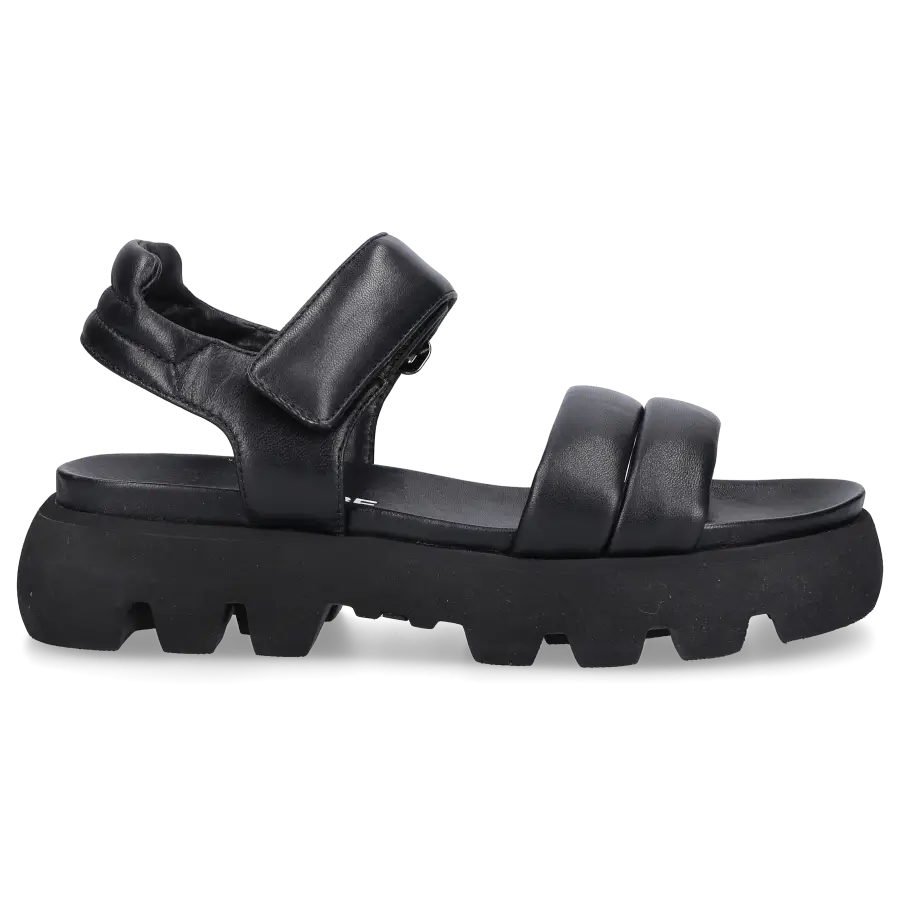 305 SOBE - Sandalen KRABI Kalbsleder - schwarz