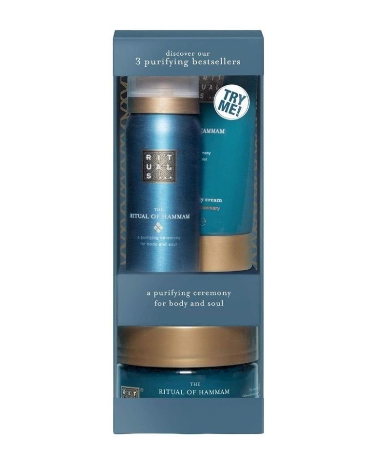 Rituals Pflege-Geschenkset Rituals Pflege-Geschenkset The Ritual of Hammam Trial Set, 3-tlg., 3-tlg.