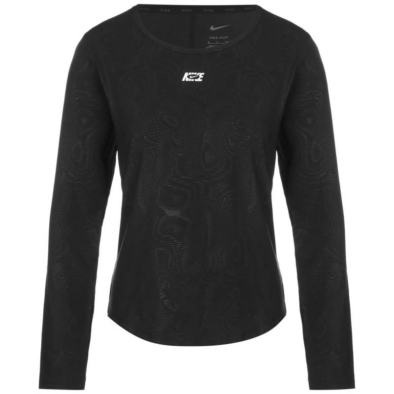 Nike W NK DF IC ONE LX LS TOP CEAOP Langarmshirt Damen