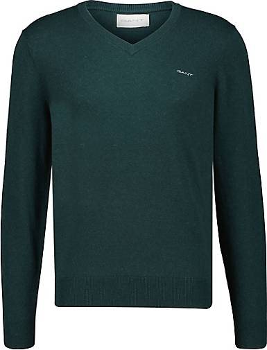 GANT Herren Strickpullover mit Schurwolle EXTRAFINE