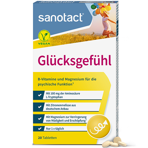 SANOTACT Glücksgefühl Tabletten  20 St  Tabletten