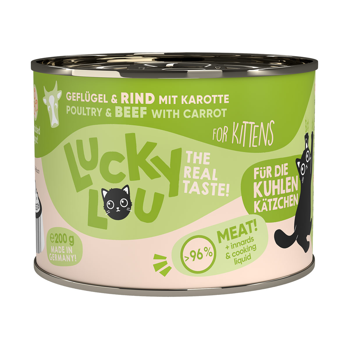 Lucky Lou Lifestage Kitten Geflügel & Rind kaufen bei ZooRoyal