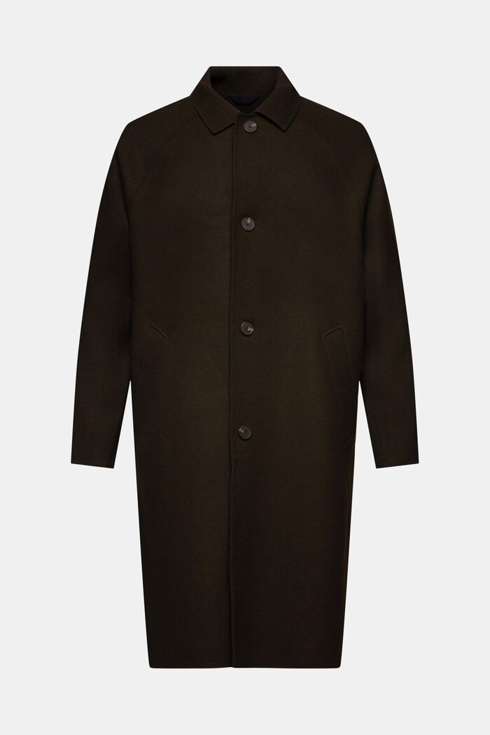 Mac Coat aus Wolle