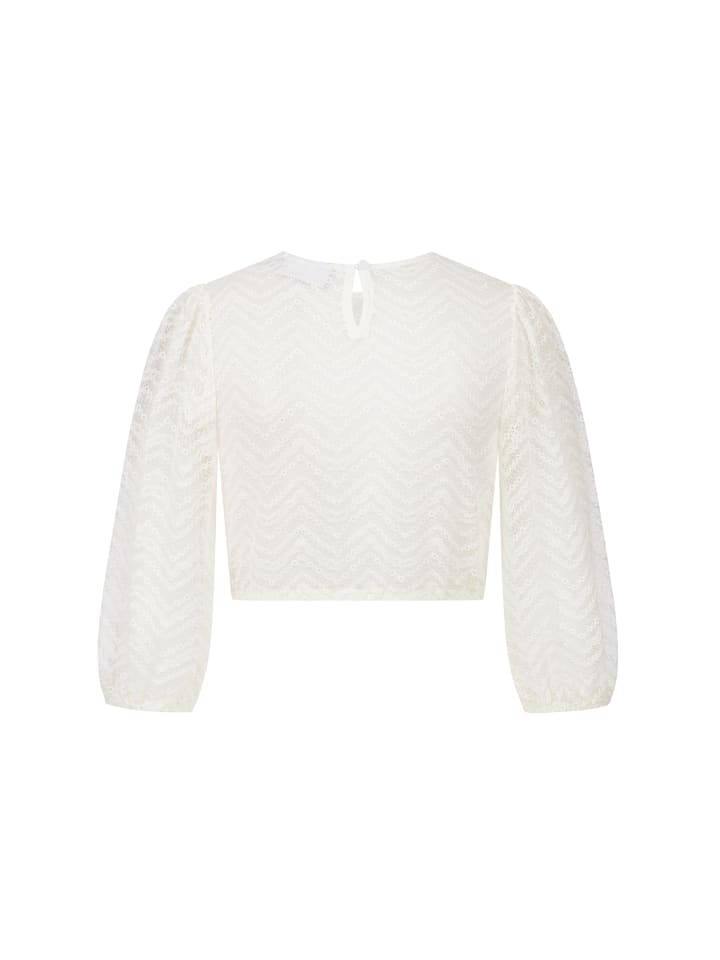 Nübler Dirndlbluse langarm Veronika in Creme günstig kaufen