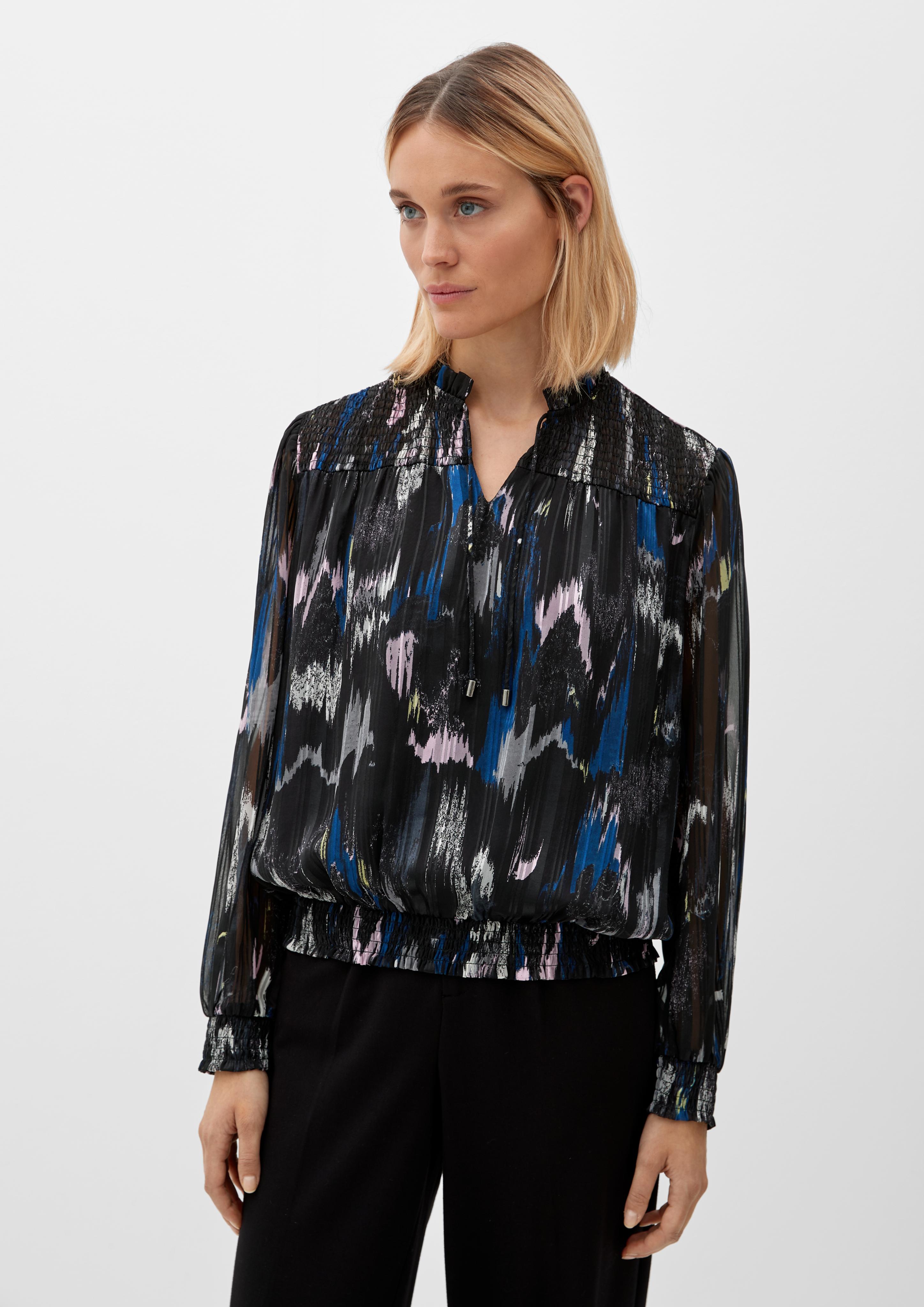 Bluse mit Rüschenkragen  2124774-99A1