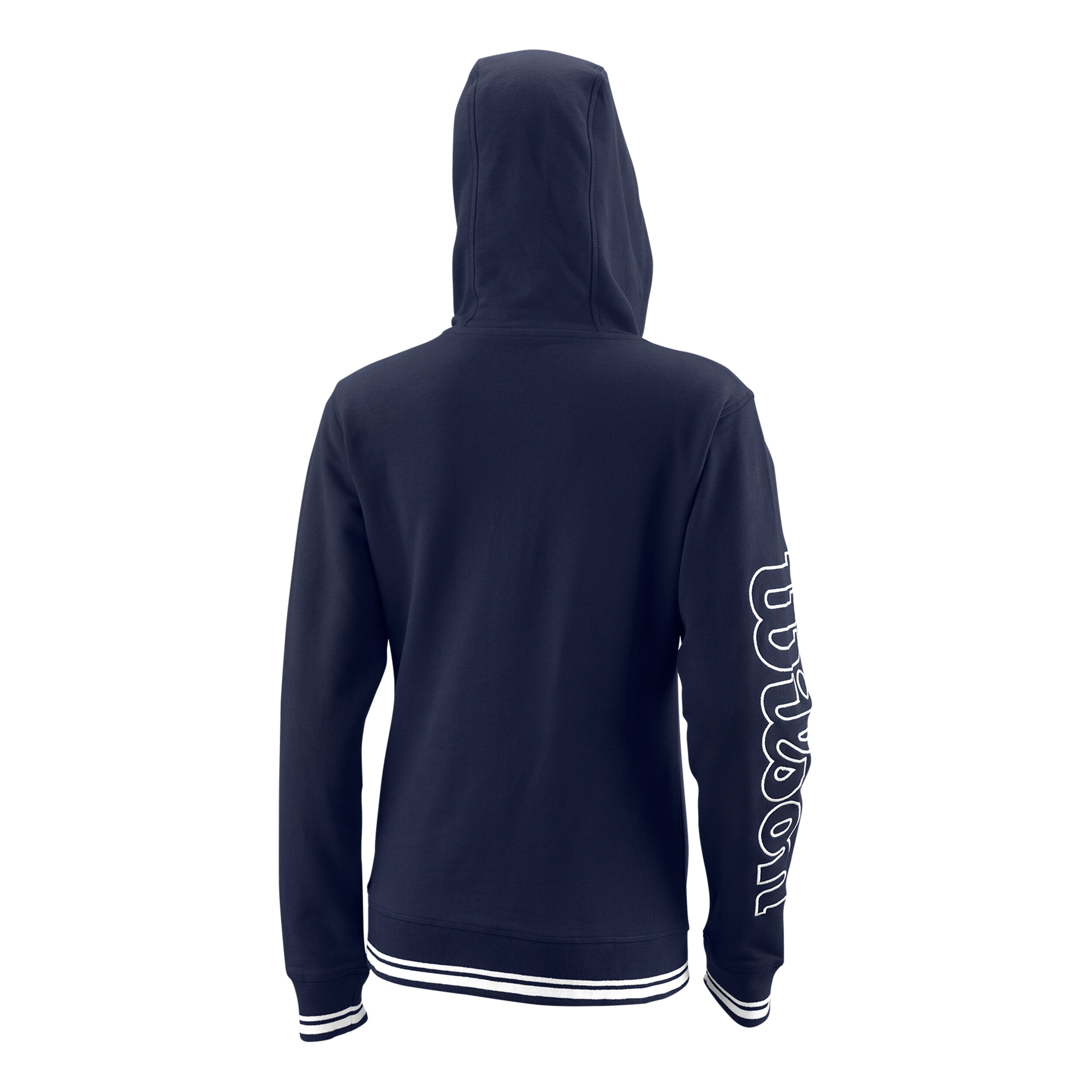 Team II Sweatjacke Damen - Dunkelblau, Weiß
