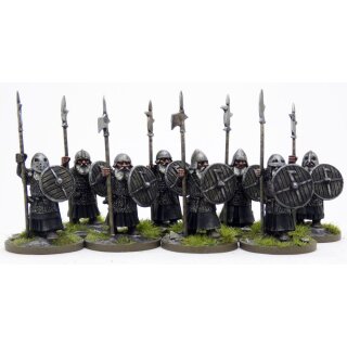 SAGA: Dark Dwarves / Duergar - Dvergr Warriors with Spears Standing (8)