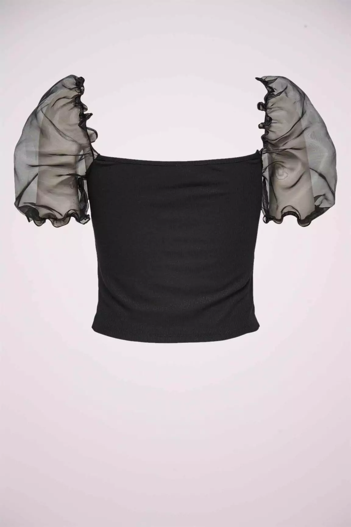Only Crop Tops Femme couleur noir