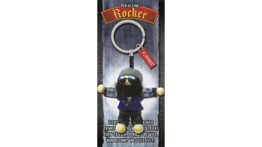 JOJO Püppkes Schlüsselanhänger Der kleine Rocker