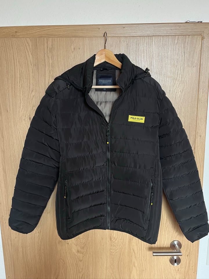 Polo Club Steppjacke in Schwarz günstig kaufen L