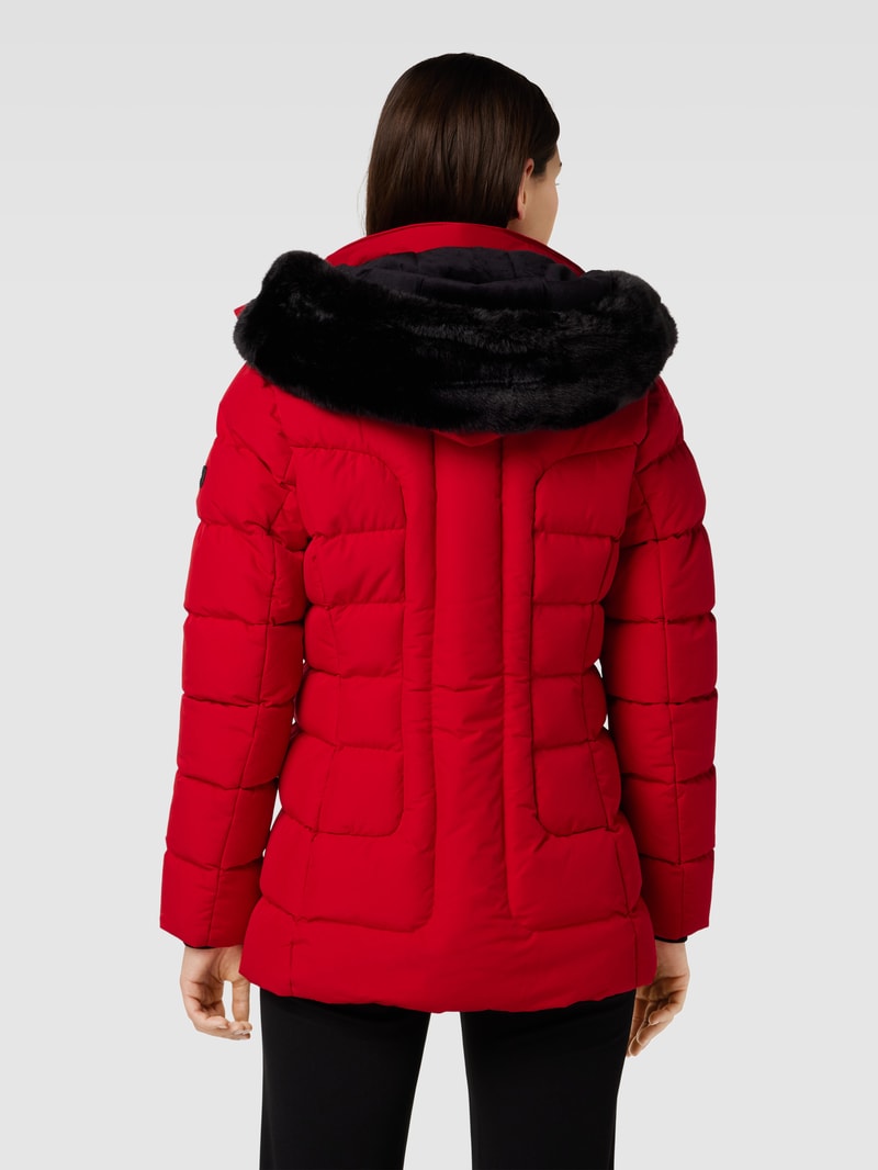 Funktionsjacke mit Steppnähten Modell 'Belvitesse' in rot