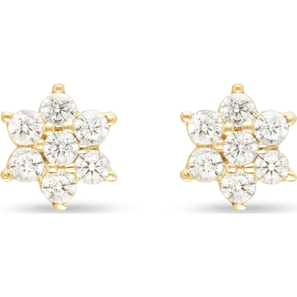 FAVS Boucles d'oreilles à fermoir à poussette 375 Or jaune Boucles d'oreilles
