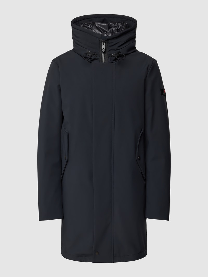 Parka mit Kapuze Modell 'KASA' in schwarz