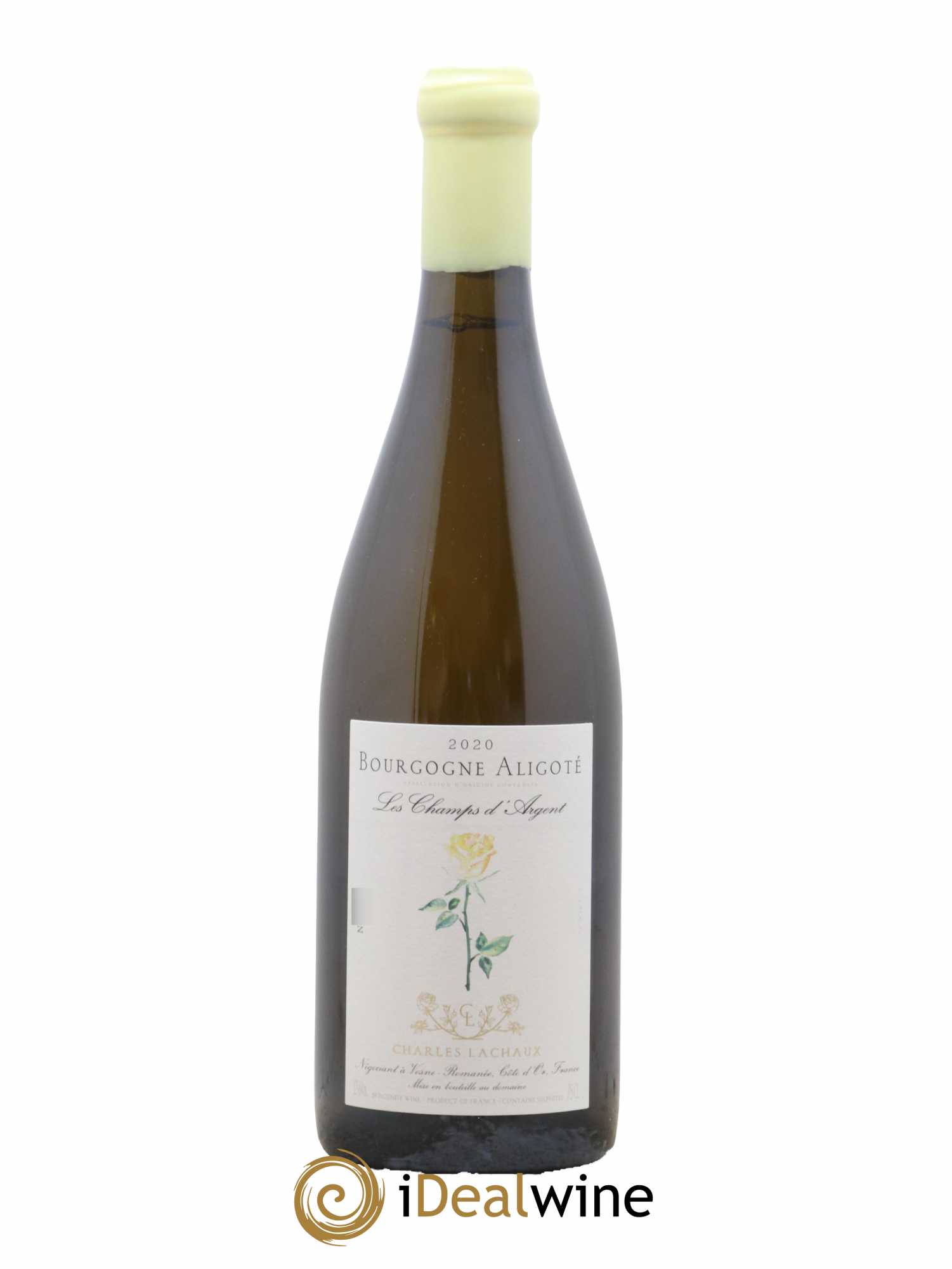 Bourgogne Aligoté Les Champs d'Argent Charles Lachaux  2020 - Lot de 1 Bouteille