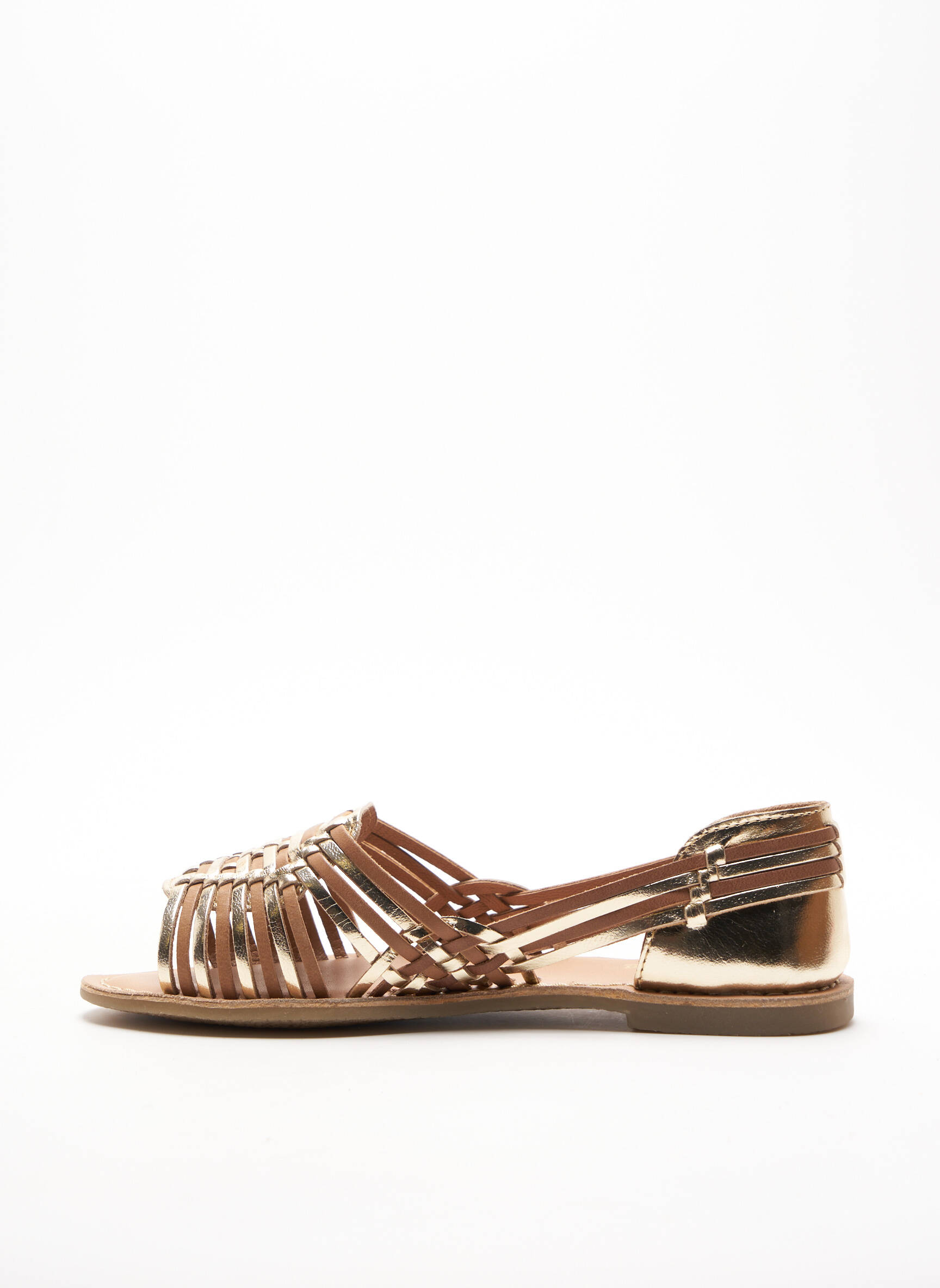 Reqins Sandales Nu Pieds Femme couleur marron