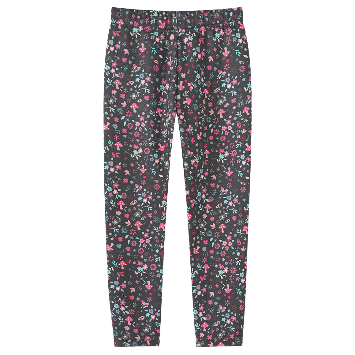 Mädchen Thermo-Leggings mit floralem Muster