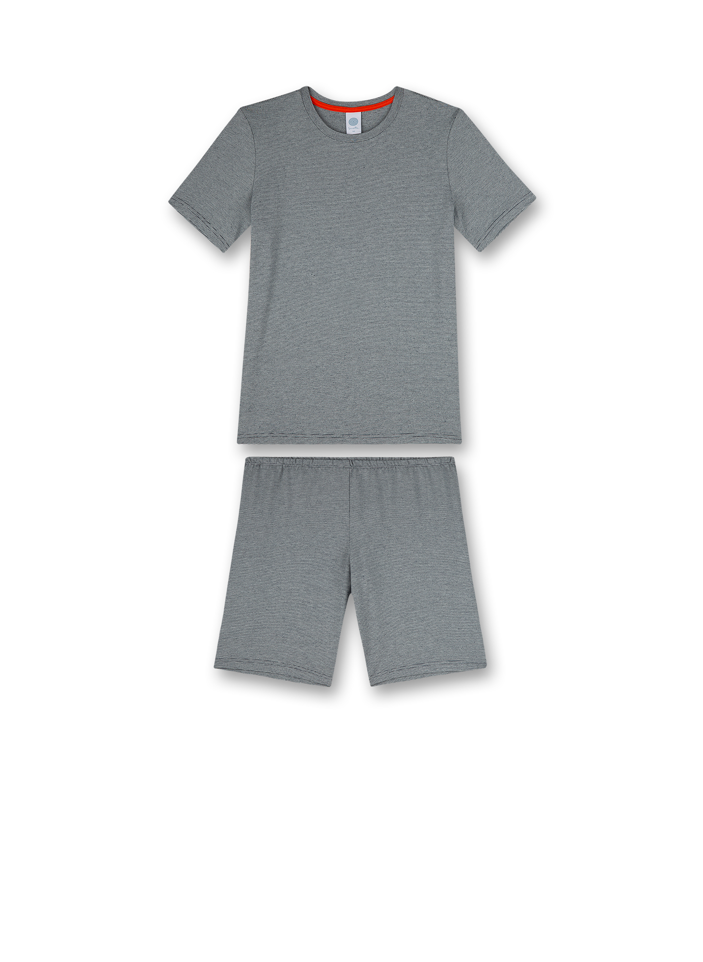 Jungen-Schlafanzug kurz Blaumelange