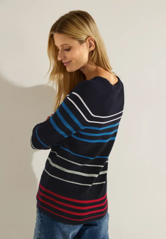 CECIL Pullover mit Streifen